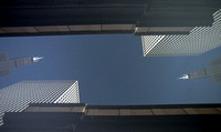 Chicago Skyline Reflection on 35mm Film-Colin Boyle